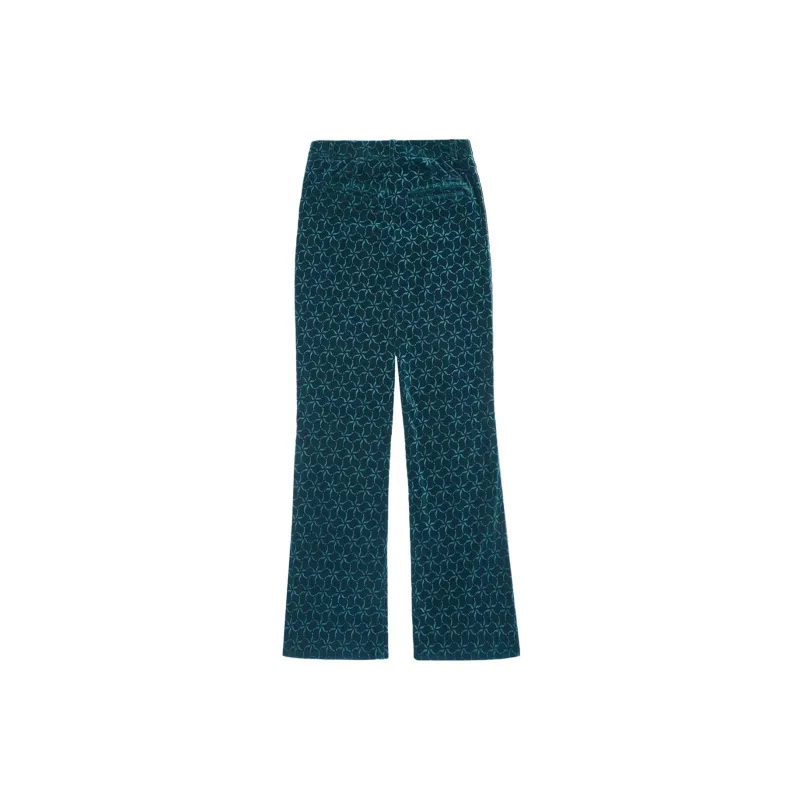 LI NING 1990 Casual Pants Women's Lush Green-1
