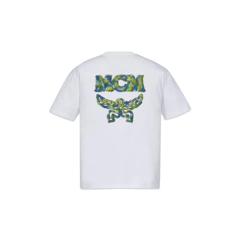 MCM T Shirts Men White-1