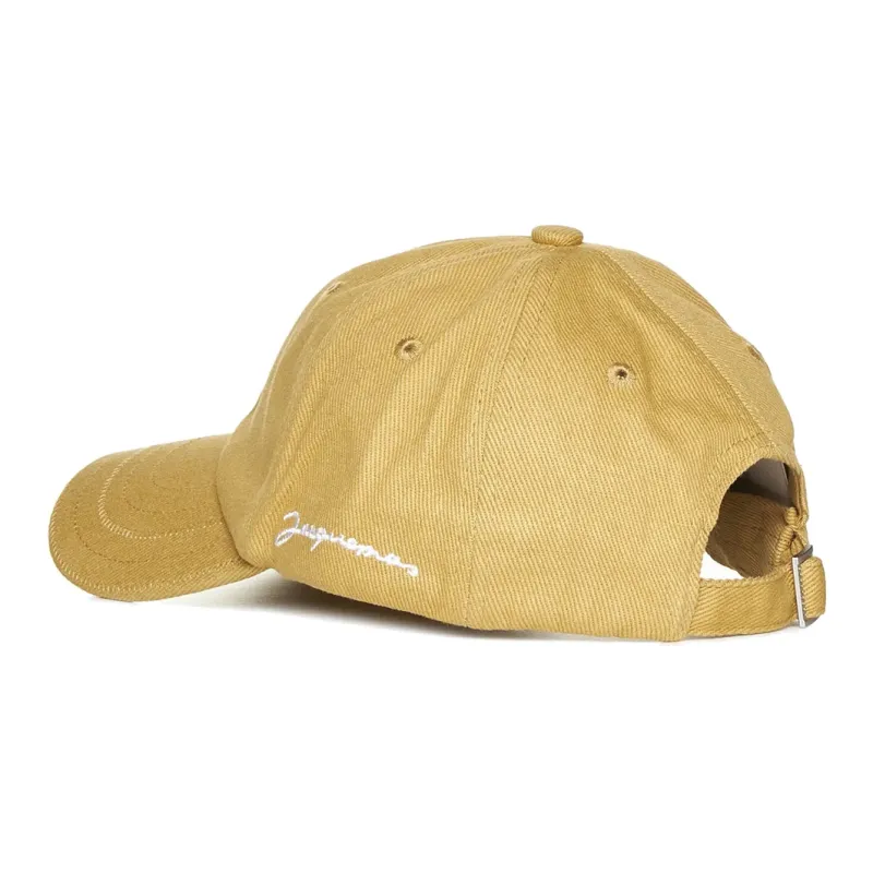 Jacquemus Baseball Caps Men Yellow-2