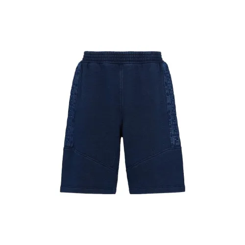 FENDI Casual Shorts Men Blue