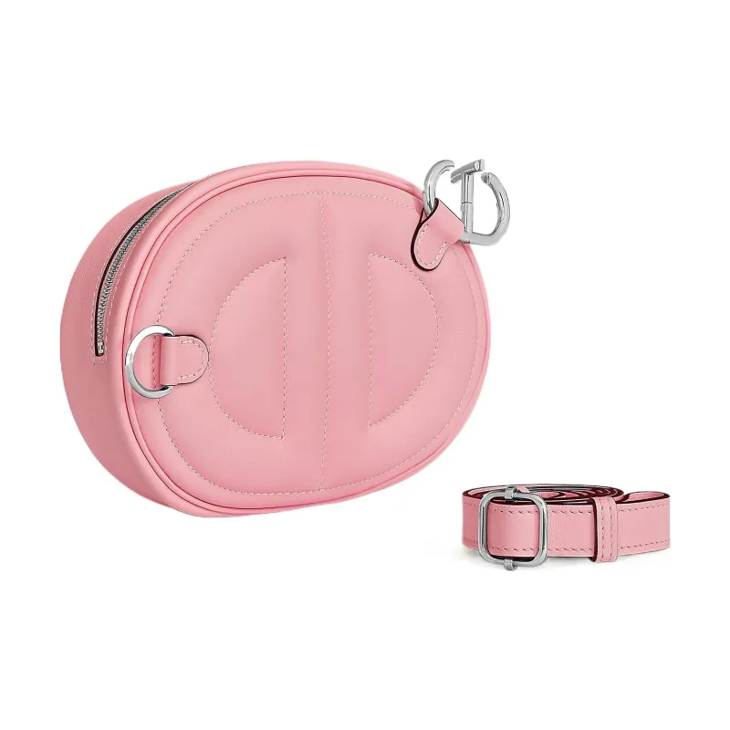 HERMES In The Loop Swift Calfskin Pig Nose Fanny Pack Regular Women's Cherry Blossom Pink-2