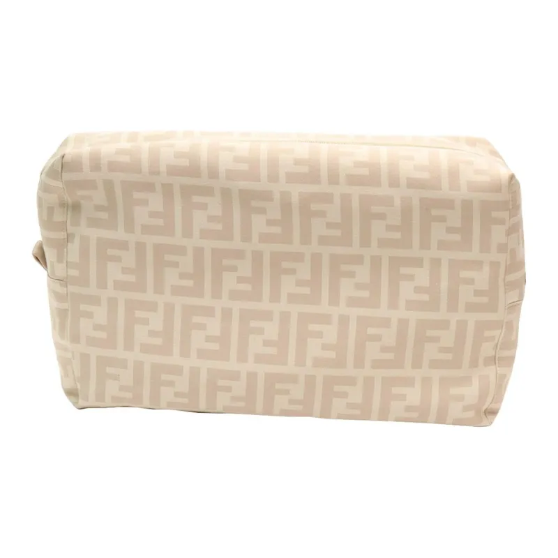 FENDI Cotton Makeup Bag Kids' Light Brown-2