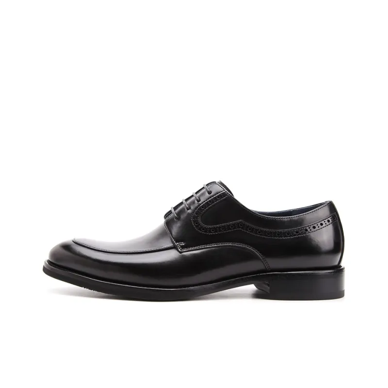 Satchi Dress Shoes Men Low Top Black-0