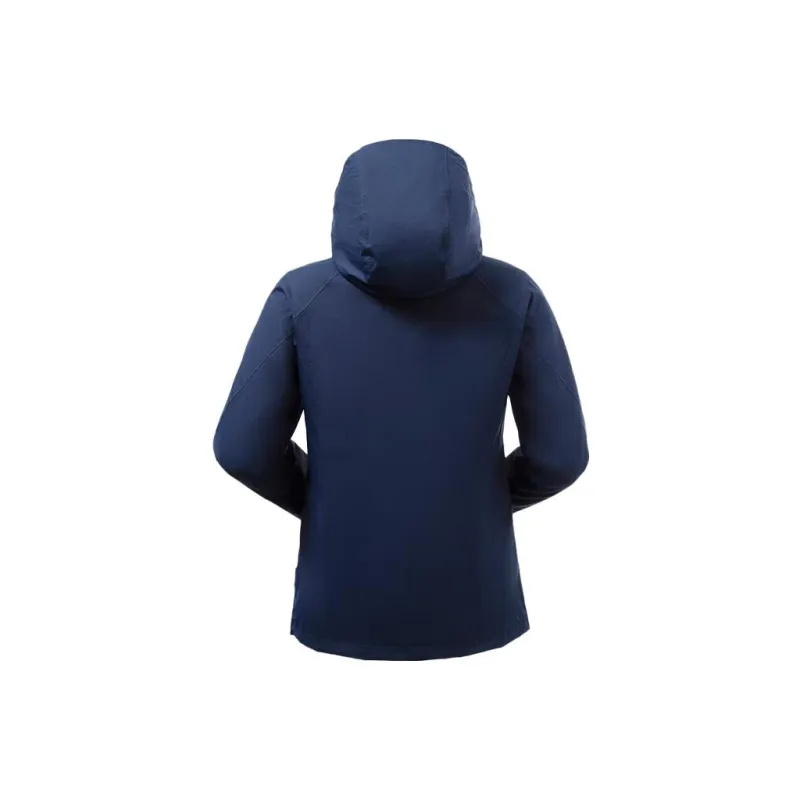 Jack Wolfskin Outdoor Hiking Waterproof And Windproof Windbreaker Jacket Women's Europe Version-3