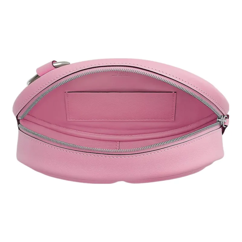 HERMES Swift Calfskin Shoulder Bag Crossbody Bag Fanny Pack Small Size Women's X9 Mauve Sylvestre Silk Gourd Purple-3