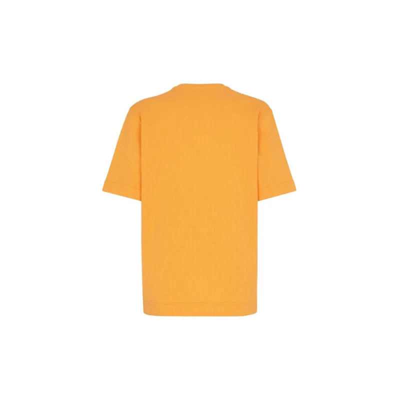 FENDI SS23 T Shirt Men's Orange-1