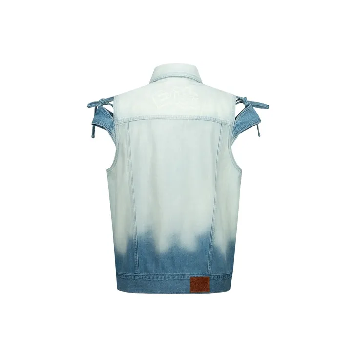 EVISU Vests Women's Denim Blue-1
