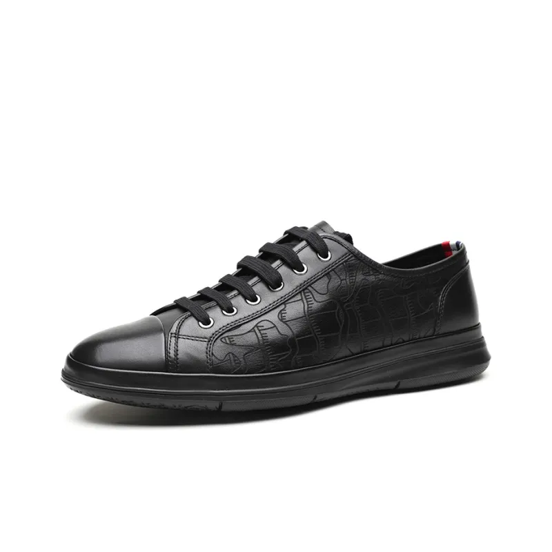 CHARRIOL Men's Casual Shoes Men Low-Top Black-1