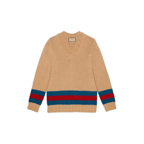 GUCCI Sweaters Men Brown