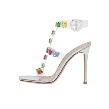 GIANVITO ROSSI Crystal embellished 105mm Sandals