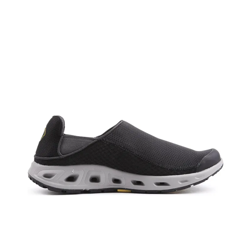 Columbia Cushioned Slip Resistant Breathable Lightweight Low Top Casual Shoes Men's Black Gray Color-1