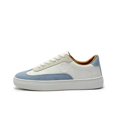 CERRUTI 1881 Skateboard Shoes Women's Low-Top White/Blue