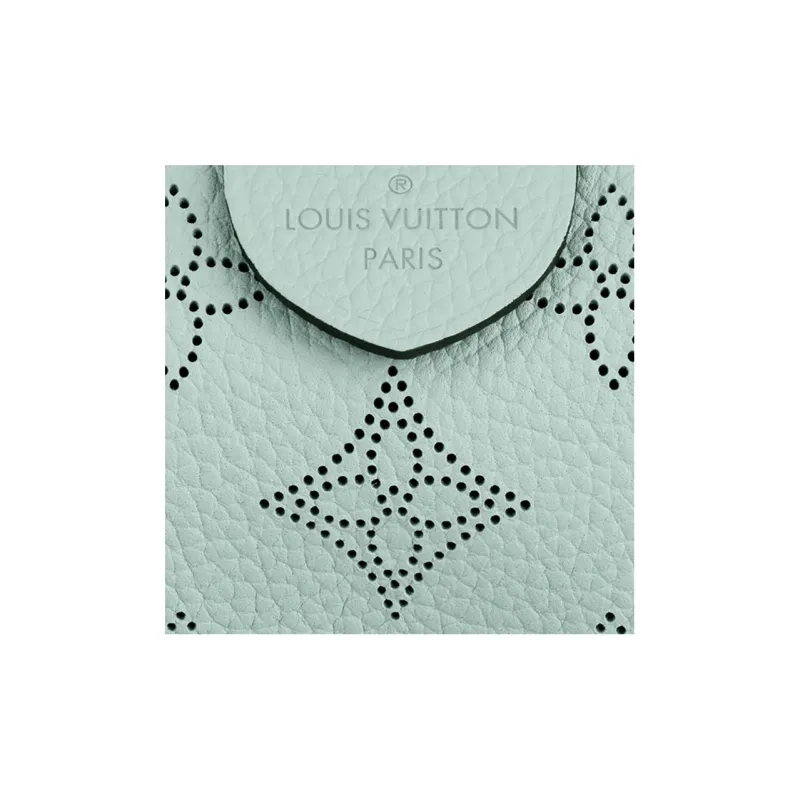 LOUIS VUITTON Scala Calfskin Cloud Bag Clutch Shoulder Bag Crossbody Bag Mini Women's Lake Green-4