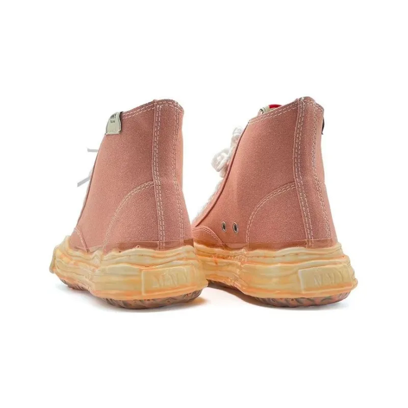 MIHARA YASUHIRO Stylish Skateboarding Shoes Unisex Pink Vintage Version-3