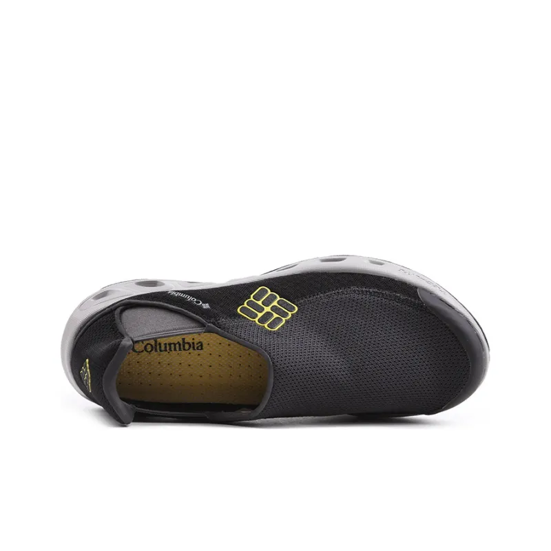 Columbia Cushioned Slip Resistant Breathable Lightweight Low Top Casual Shoes Men's Black Gray Color-3