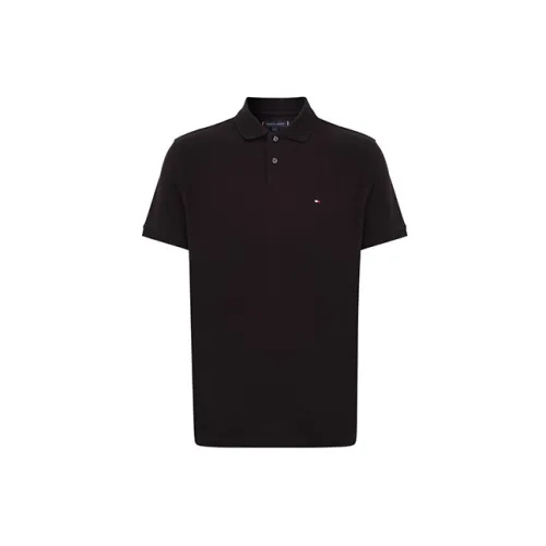 Tommy Hilfiger Polo Shirts Men Black