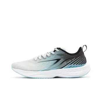 361° Flying Fish 3.0 Anti Slip And Wear Resistant Breathable Low Top Running Shoes Men's Gray Blue