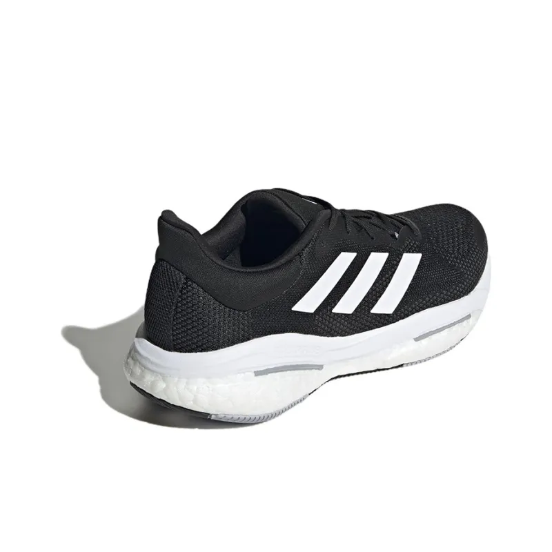 Adidas Solar Glide 5 Wide Running Shoes 'Black White Grey'-3