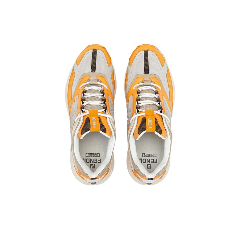 FENDI SNEAKERS WITH LOGO スニーカー カジュアル 洗練 ロゴ SALE｜FENDI フェンディ / コットンキャンバスロゴ ローカット