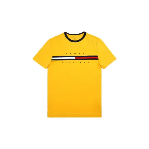 Tommy Hilfiger T-Shirts Men Yellow