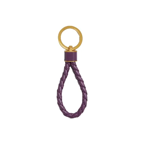 Bottega Veneta Keychains Men Purple