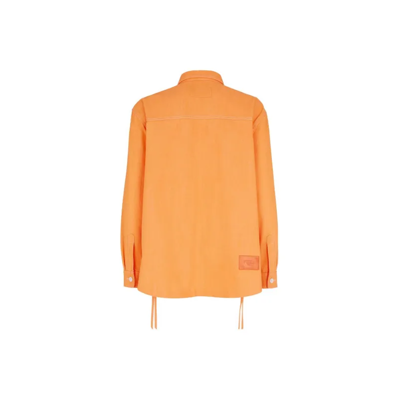 FENDI SS23 Jackets Coats Men's Orange-1