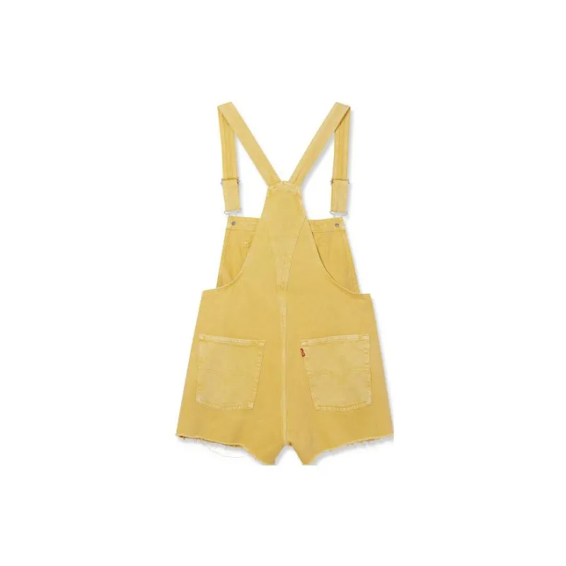 Levis Overalls Women's Yellow-1