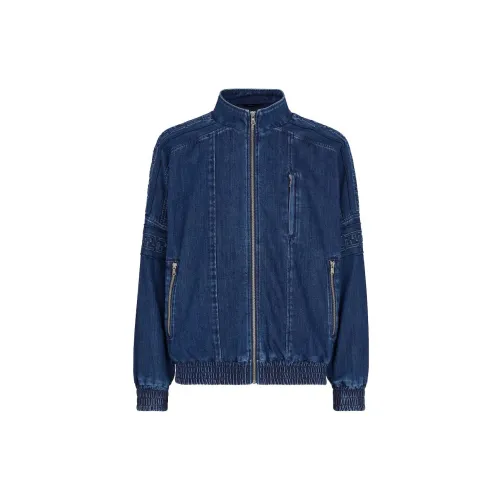 FENDI Jackets Men Blue