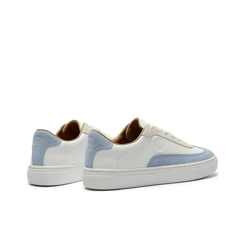 CERRUTI 1881 Stylish Skateboarding Shoes Women's White Blue-3