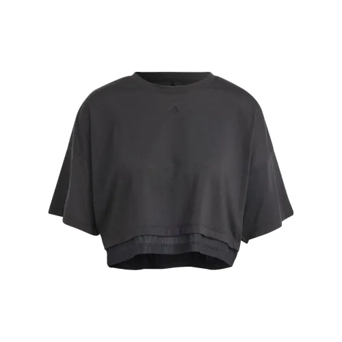 Adidas Crop Tops Women's Black