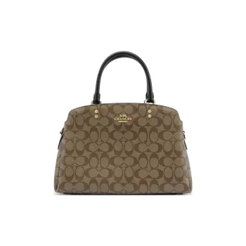 COACH Lillie Carryall Signature Canvas Brown