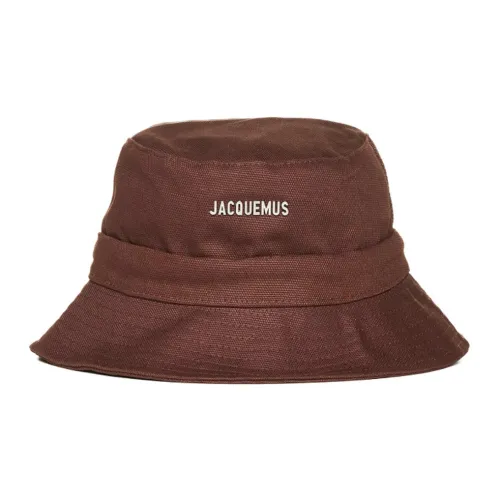 Jacquemus Logo Lettering Drawstring Bucket Hat