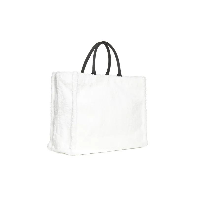 MARNI Polyester Tote Bag, Shopping Bag, Handbag Men's White-2