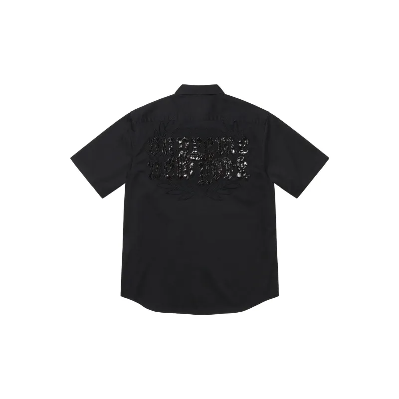 Supreme Croc Patch S/S Work Shirt-1