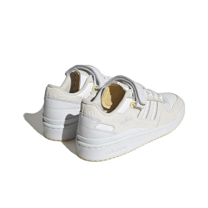 Forum Women's Adidas Originals Low 'Off White Almost Yellow' Women's-3