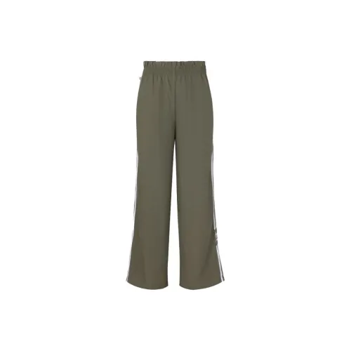 Adidas Knitted Sweatpants Women's Rock Olive Green