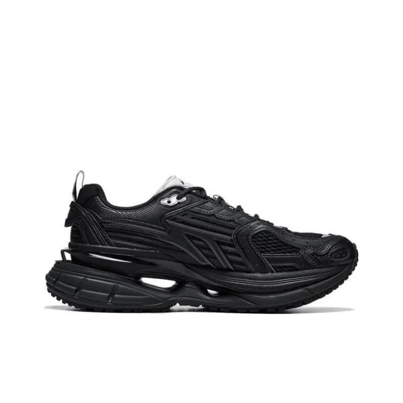 LiNing Comet 5 Anti Slip Wear Resistant Low Top Casual Shoes Men's Black-1