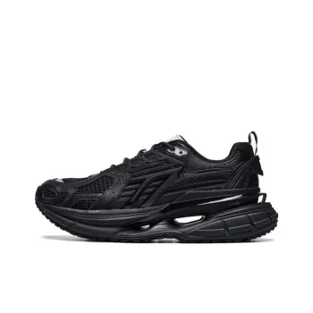 LiNing Comet 5 Anti Slip Wear Resistant Low Top Casual Shoes Men's Black
