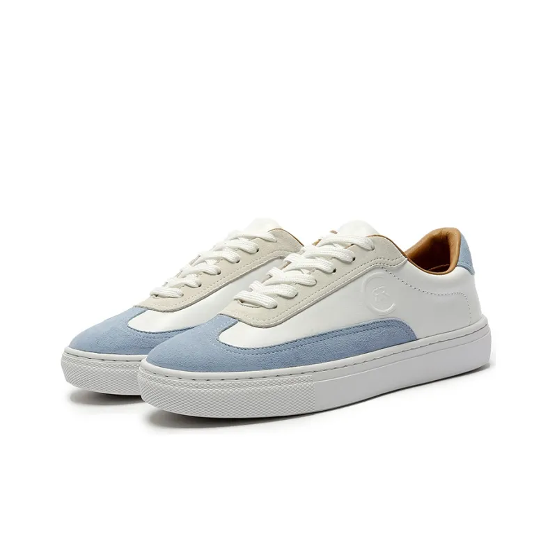 CERRUTI 1881 Stylish Skateboarding Shoes Women's White Blue-1