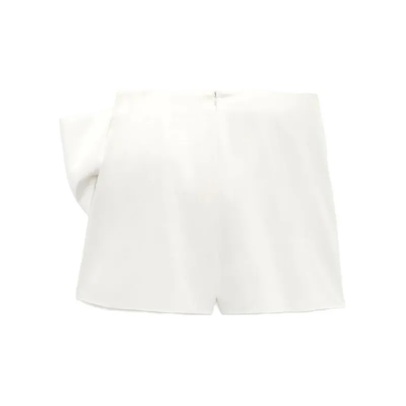 ZARA Casual Shorts Women's White-1