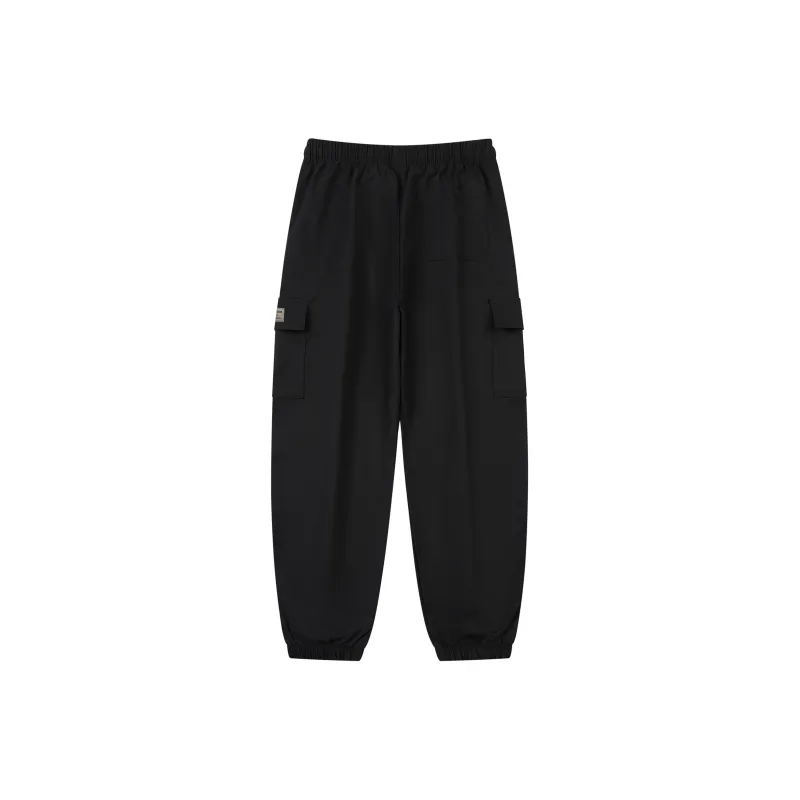 Warrior Knitted Sports Pants Unisex Black-1