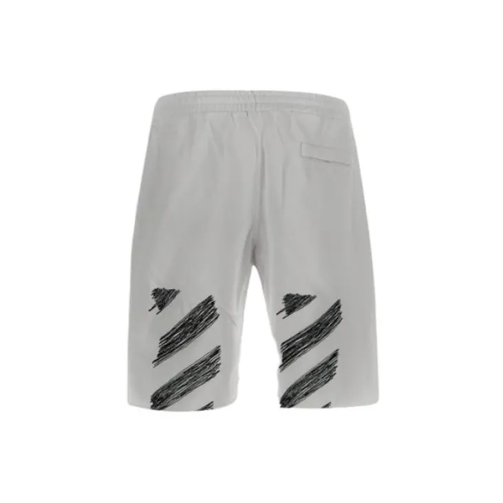 OFF-WHITE Casual Shorts Men Gray-1