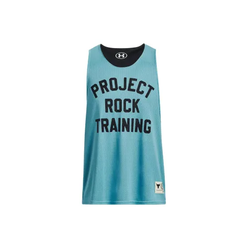 Under Armour Project Tank Tops Men Blue