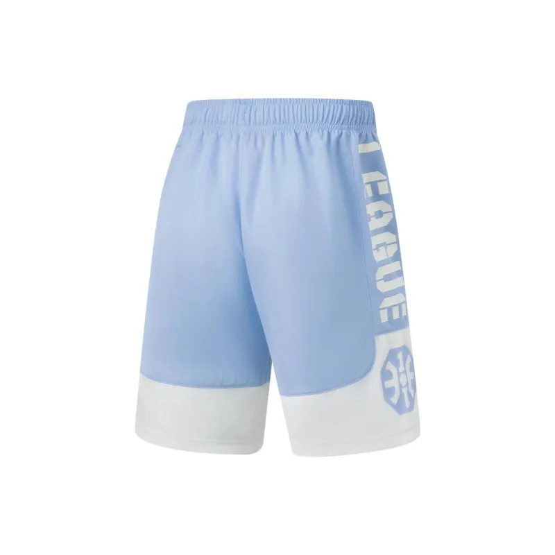 LiNing Shorts Men's Sky Blue Ivory-1