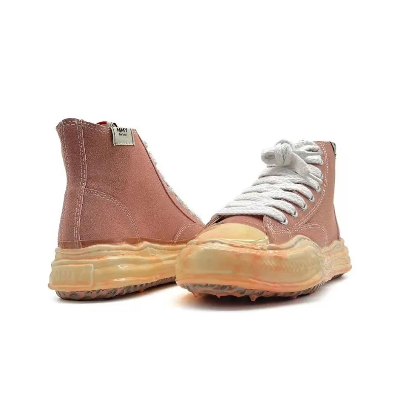 MIHARA YASUHIRO Stylish Skateboarding Shoes Unisex Pink Vintage Version-2