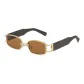 Gold Frame with Tea Brown Lens