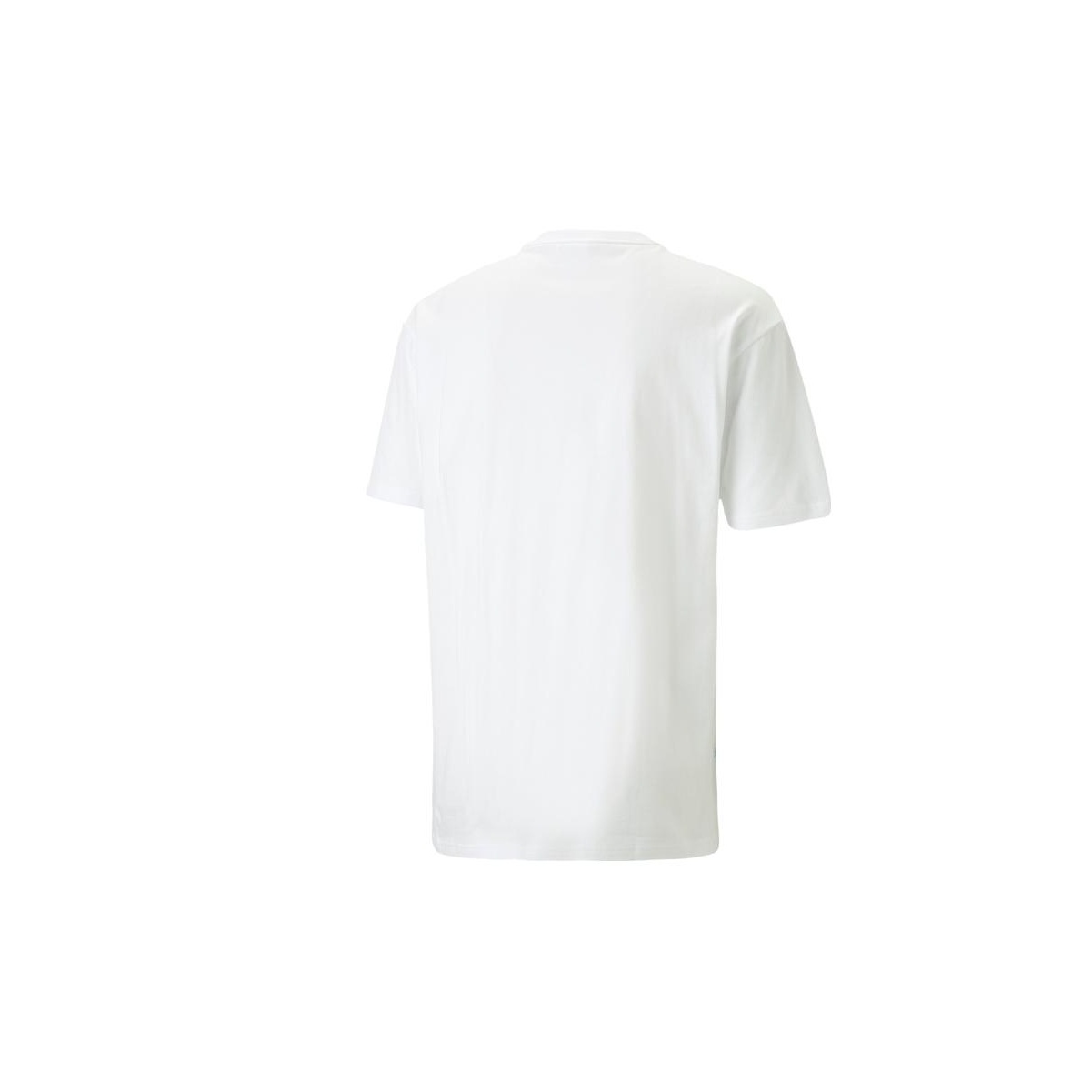 PUMA X SPONGEBOB T-Shirts Unisex White M - POIZON