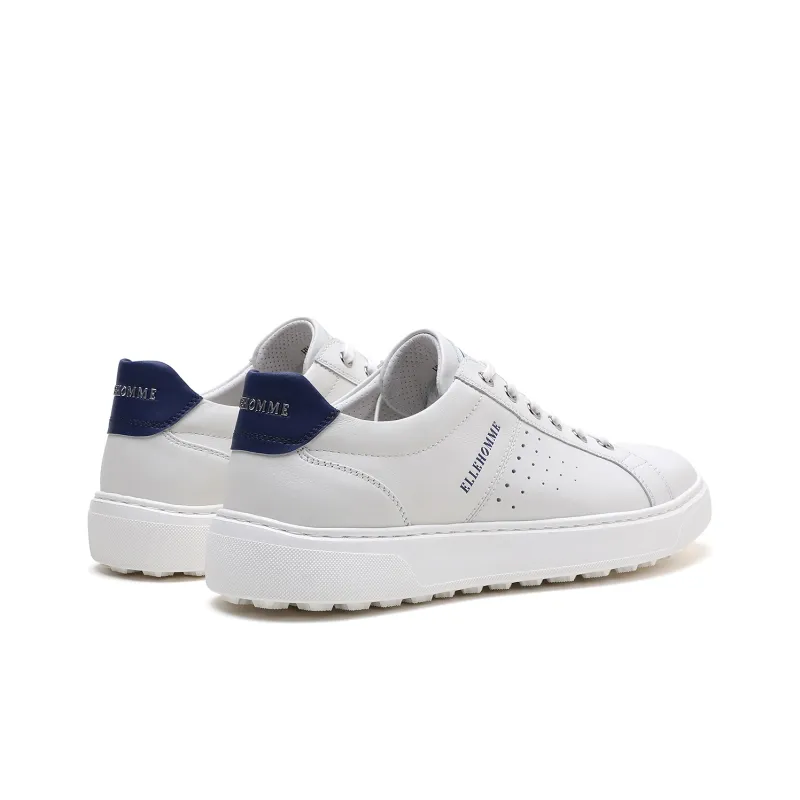 ELLE HOMME Stylish Skateboarding Shoes Men's White-3
