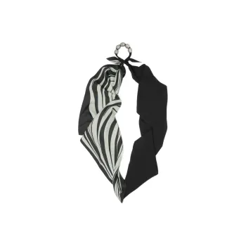 Bottega Veneta Silk Scarves Women's Black