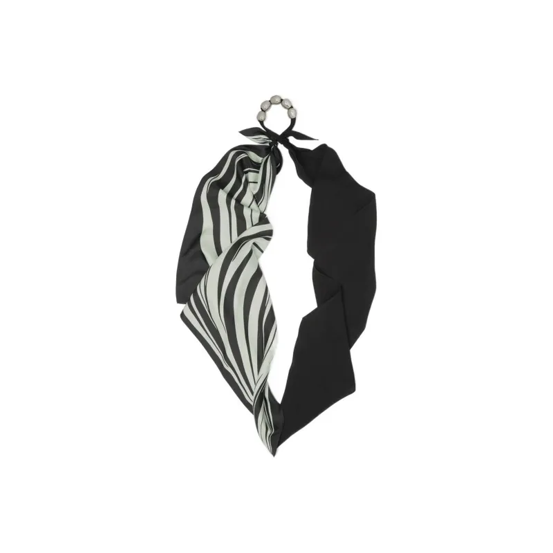 Bottega Veneta Silk Scarves Women's Black-0